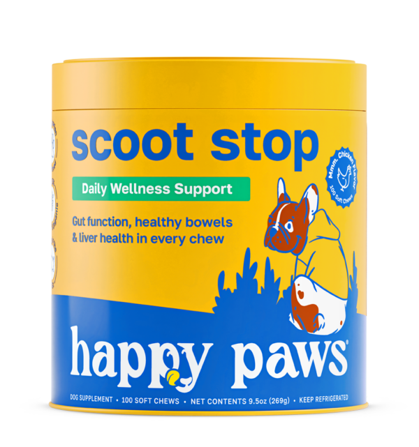 Suplemento Scoot Stop para perros | Apoyo a las glándulas anales