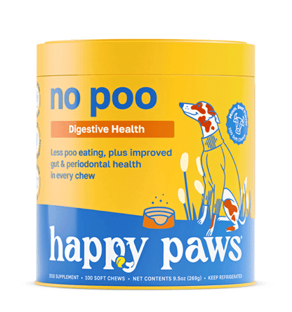 Masticable No Poo para perros, ayuda a prevenir la coprofagia y promover hábitos saludables